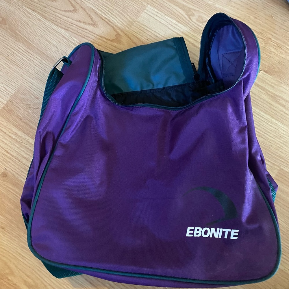 Purple 1 Ball Bowling Bag